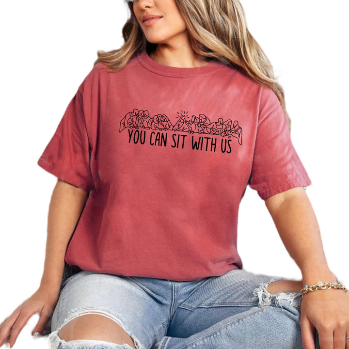 you can sit with us shirt elevated faith